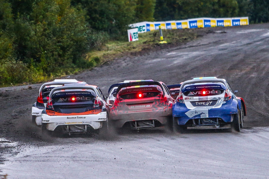 Slik fungerer et rallycross-løp - alt du trenger å vite