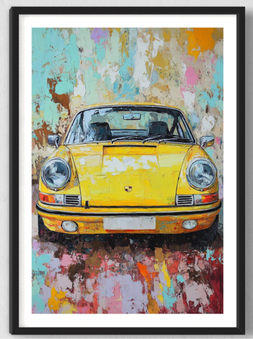 #1048 Porsche 911 Yellow