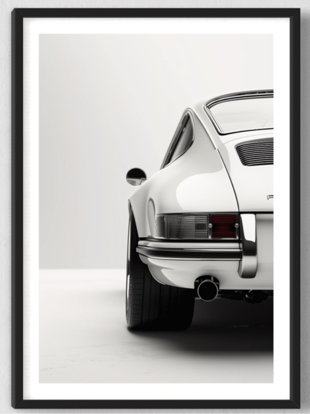 #2034 Porsche Classic White